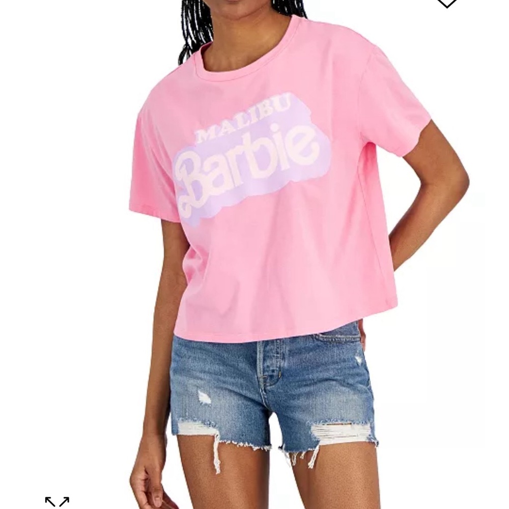 GRAYSON THREADS Juniors' Malibu‎ Barbie Short-Sleeve T-Shirt